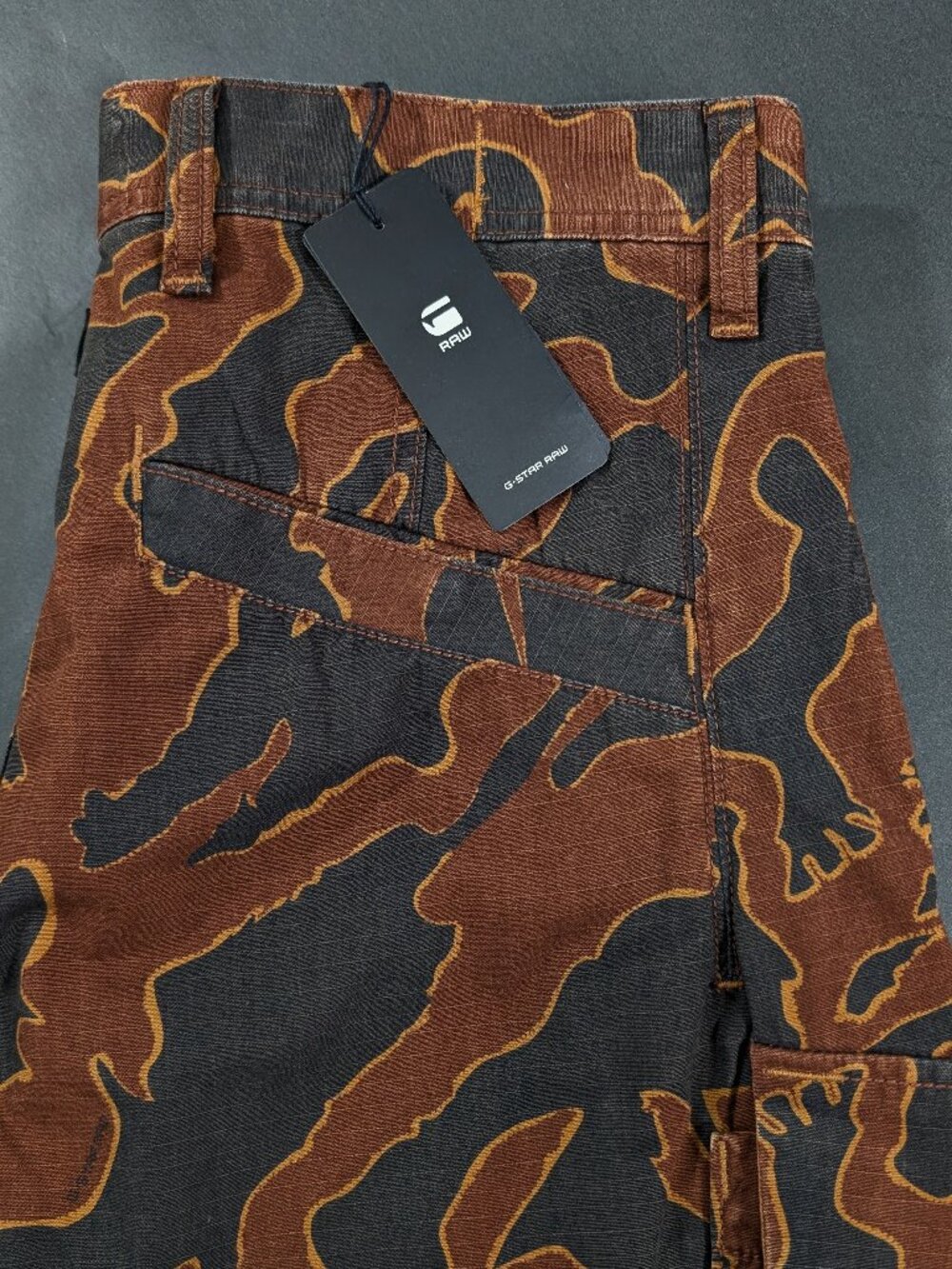 $210 G‑Star Raw Cargo Pants Size 30x32 Rodeo Island Camo Vintage Ripstop